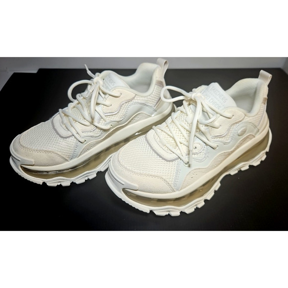 Size 7 Women’s Skechers Uno Chaos Athletic Sneakers 177935/White - Picture 1 of 7